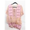 Image 1 : NEW SZ. L FLORAL BABYDOLL PINK & YELLOW