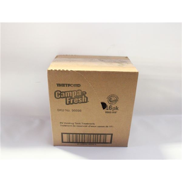 THETFORD CAMPA FRESH RV TANK TREATMENT 16 PACK