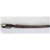 Image 1 : ANTIQUE SWORD WITH HANDMADE LEATHER/