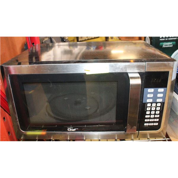 MASTERCHEF STAINLESS 1000 WATT MICROWAVE