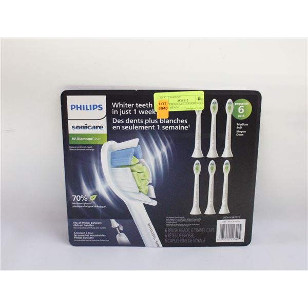 PHILIPS SONICARE DIAMOND CLEAN  BRUSH HEADS