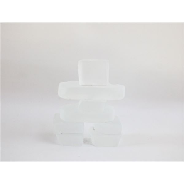 GLASS ART INUKSUK IN BOX
