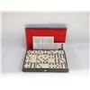 Image 1 : VINTAGE DOMINION DOMINOES DOUBLE SIX IN BOX