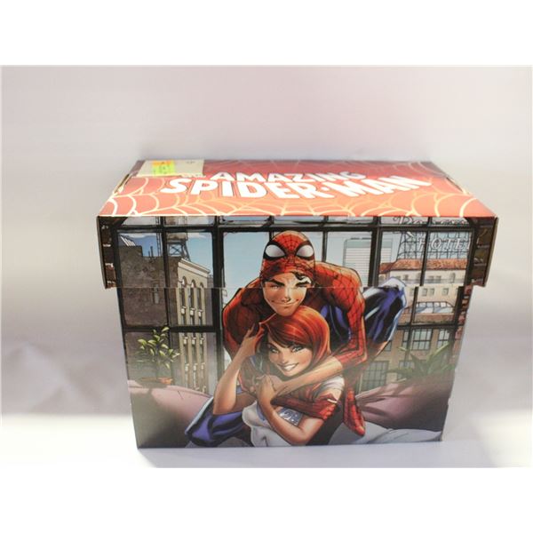 COMIC BOX W/SOME DAMAGE