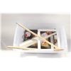 Image 1 : AIDA FABRIC & EMBROIDERY SUPPLIES/FRAMES ASST.
