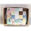 Image 1 : 2 HAND-CRAFTED CHILD QUILTS, ASSORTED SIZES