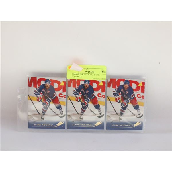 3 MARK MESSIER RANGERS PINNACLE