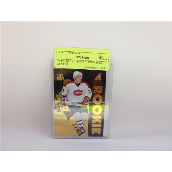 SAKU KOIVU ROOKIE PINNACLE ZENITH