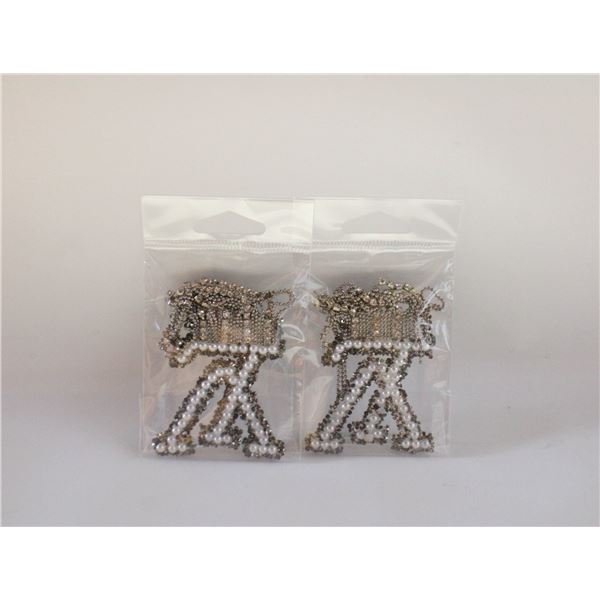 LV MOTIF IRRIDESCENT BEADED PATCHES (2)