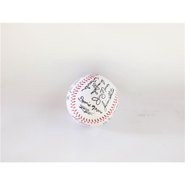 1985 CALIFORNIA ANGELS 25TH ANNIVERSARY BASEBALL