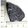 Image 1 : 14)  NATURAL 25.7 GRAM BLACK CALCITE