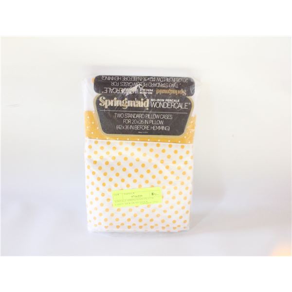 VINTAGE SPRINGMAID PILLOW CASES- NEW DEAD STOCK