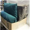 Image 1 : SEAT CUSHIONS/PILLOW- INDOOR/OUTDOOR SET