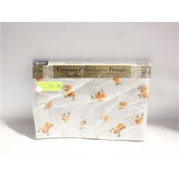 VINTAGE CANNON FLAT SHEET- NEW DEAD STOCK