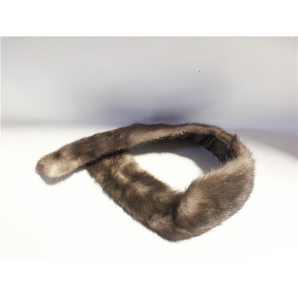 MINK REAL FUR SCARF-ESTATE
