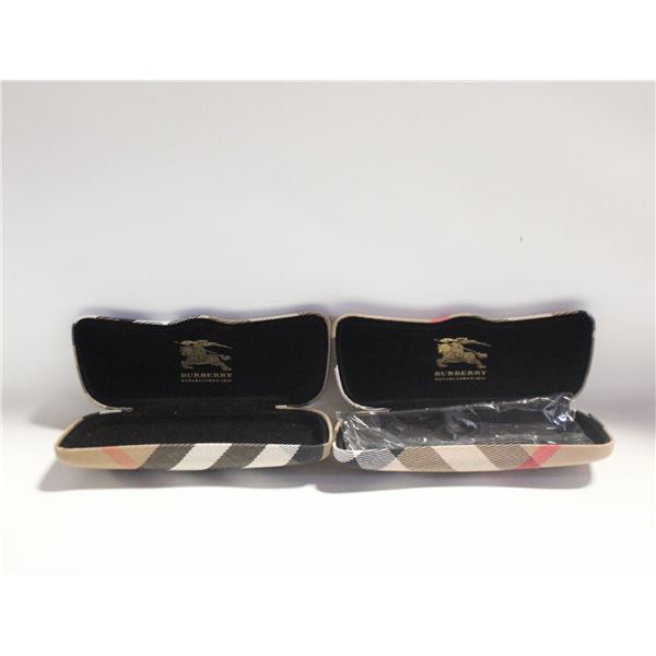 2 BURBERRY GLASSES CASES TOGETHER-ESTATE