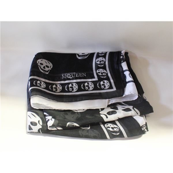 ALEXANDER MCQUEEN SCARF 100% SILK FEELING-ESTATE