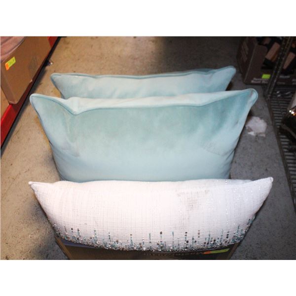 ACCENT PILLOWS ASSORTED SET OF 3-