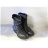 Image 1 : ALDO LEATHER STUDDED BIKER STYLE BOOT- SIZE 7
