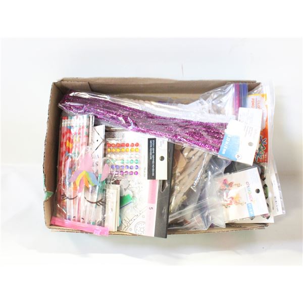 CRAFTING SUPPLIES ASSORTED