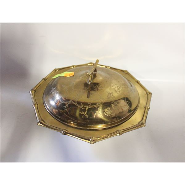 BRASS LIDDED BOWL