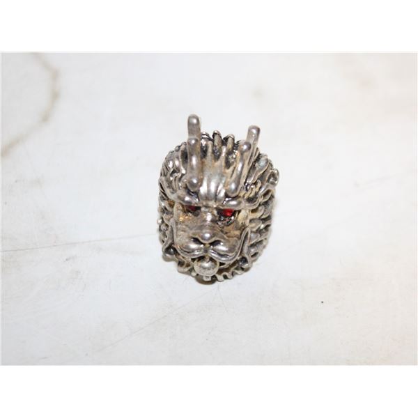 RED EYED DRAGON RING SIZE 9