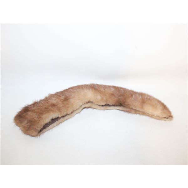 MINK REAL FUR SCARF-ESTATE