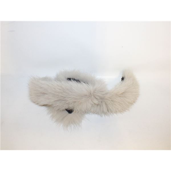WOLF REAL FUR SCARF-ESTATE