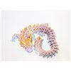 Image 1 : CUSTOM MADE 3D PRINTED DRAGON PURP/BLUE/GOLD L-14"