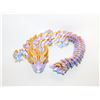 Image 1 : CUSTOM MADE 3D PRINTED DRAGON PURP/BLUE/GOLD L-14"