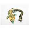 Image 1 : CUSTOM MADE 3D PRINTED DRAGON GRN/BLUE/GOLD L-14"