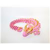 Image 1 : CUSTOM MADE 3D PRINTED DRAGON PINK/GOLD L-14"