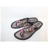 Image 1 : GRANDCO WOMENS BEADED SANDALS- SIZE 7
