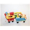 Image 1 : VINTAGE 1973 FISHER PRICE CIRCUS TRAIN SET