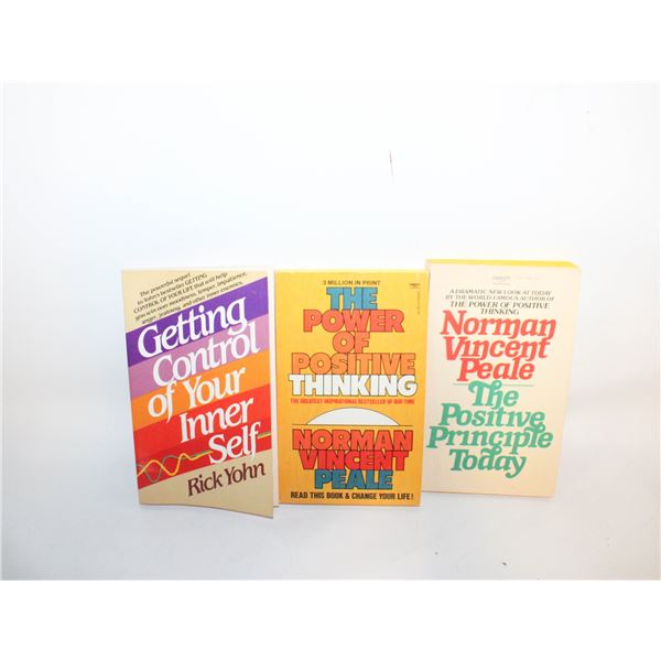 VINTAGE 70'S SELF HELP PAPERBACK BOOKS (3)