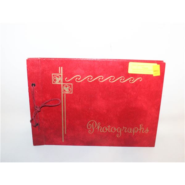 VINTAGE 60'S "PHOTOGRAPHS" ALBUM- NEW DEAD STOCK