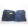 Image 1 : 2 PAIRS MENS BUFFALO JEANS 34X30