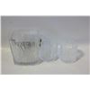 Image 1 : MIKASA BARK TEXTURE GLASS ICE BUCKET