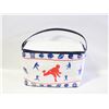 Image 1 : VINTAGE 1970'S BASEBALL THEMED COOLER BAG