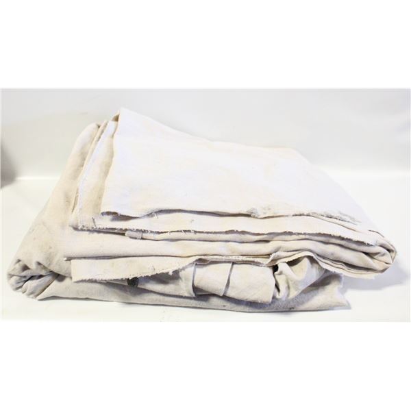 PAIR OF PAINTING BLANKETS