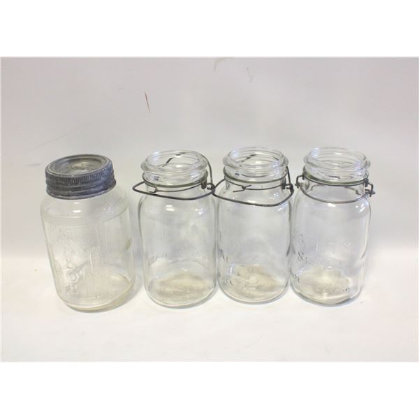 VINTAGE MASON CANNING SEALERS WITH