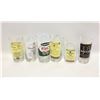 Image 1 : VINTAGE 6 CND WHISKY GLASS LOT