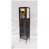Image 1 : DECORATIVE METAL MIRRORED STAND- 23" X 5.5" X 5.