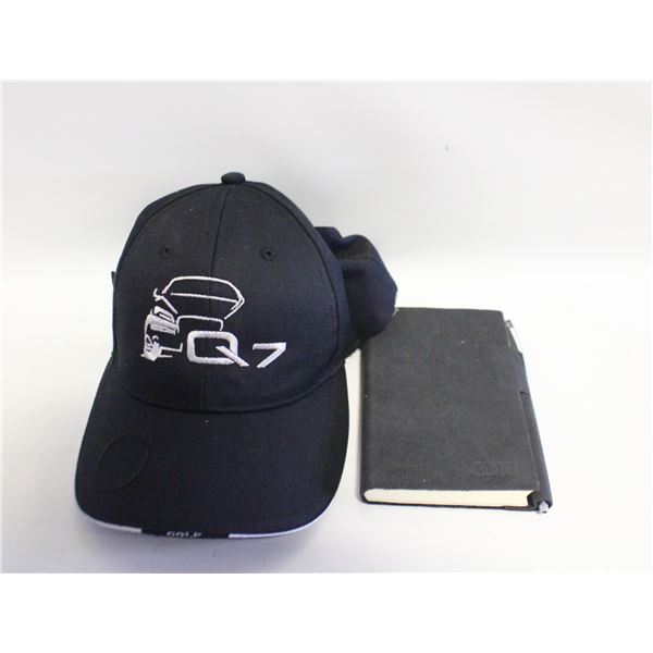 GENUINE AUDI Q7 HAT/NOTEBOOK & PEN SET