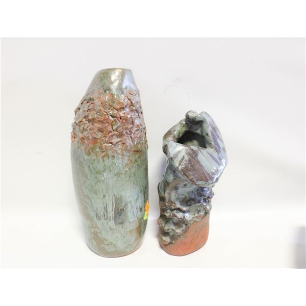 2 ART DECO VASES