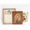 Image 1 : VINTAGE RELIGIOUS ITEMS ASSORTED
