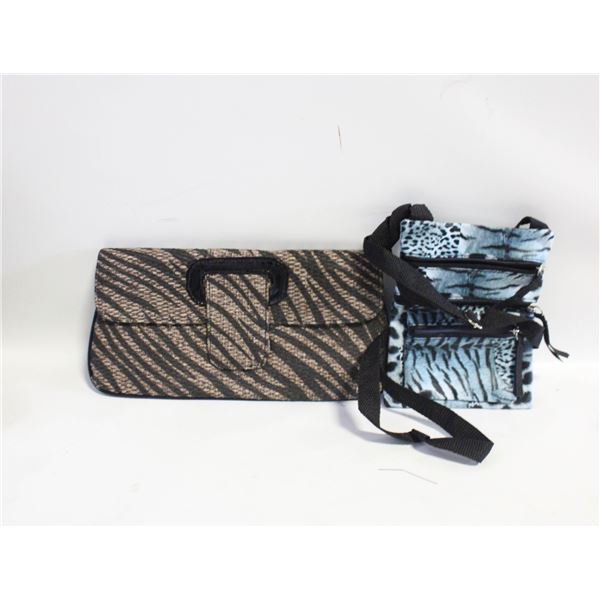 ANIMAL PRINT BAGS/PURSES ASSORTED