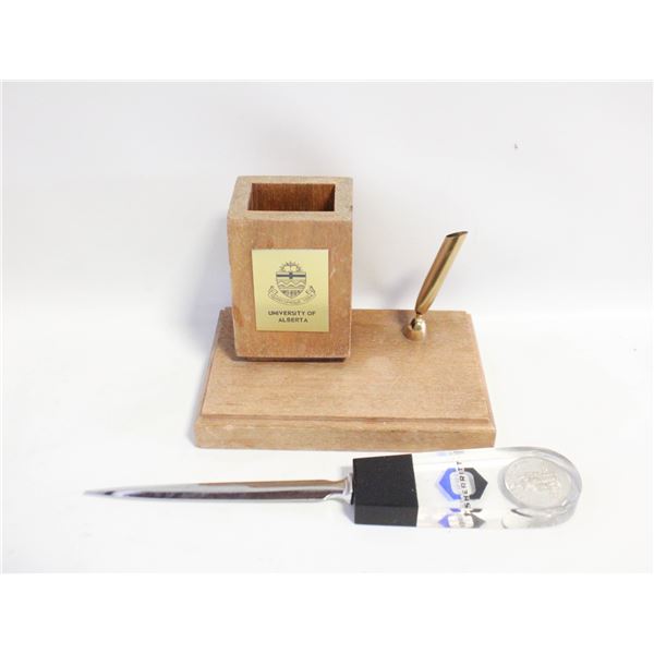UNIVERSITY OF ALBERTA PEN HOLDER +