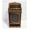 Image 1 : ESTATE ANTIQUE/VINTAGE GROCERY LIST PEG