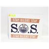 Image 1 : 1998 SOS "STAY OILERS STAY" SIGN